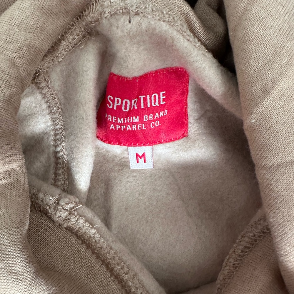 Sportiqe Tan Hoodie for Men - Picture 3 of 4